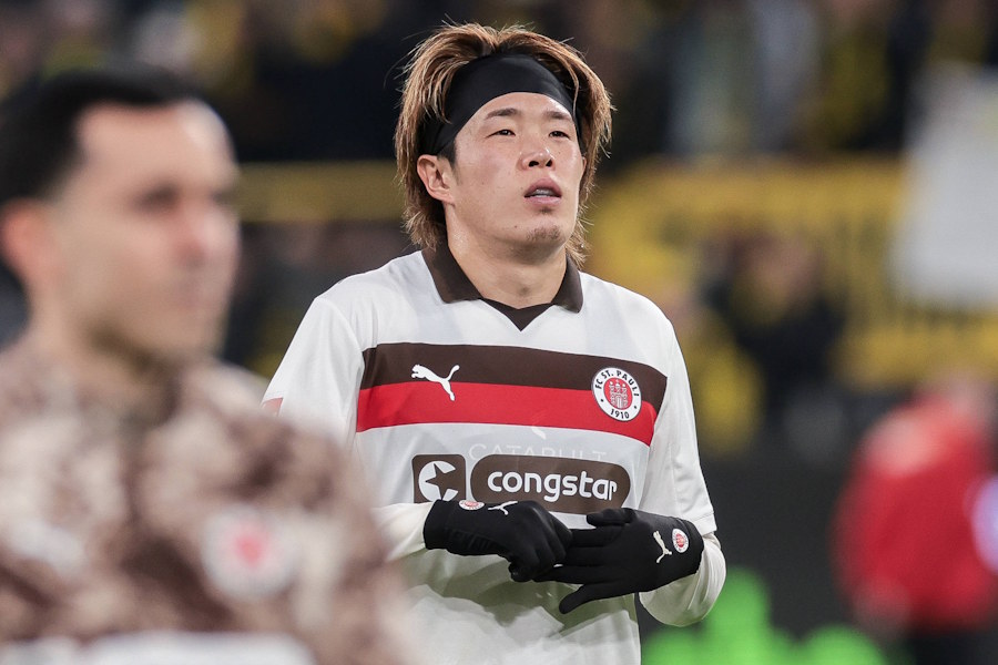 ザンクト・パウリの安藤智哉【写真：アフロ】