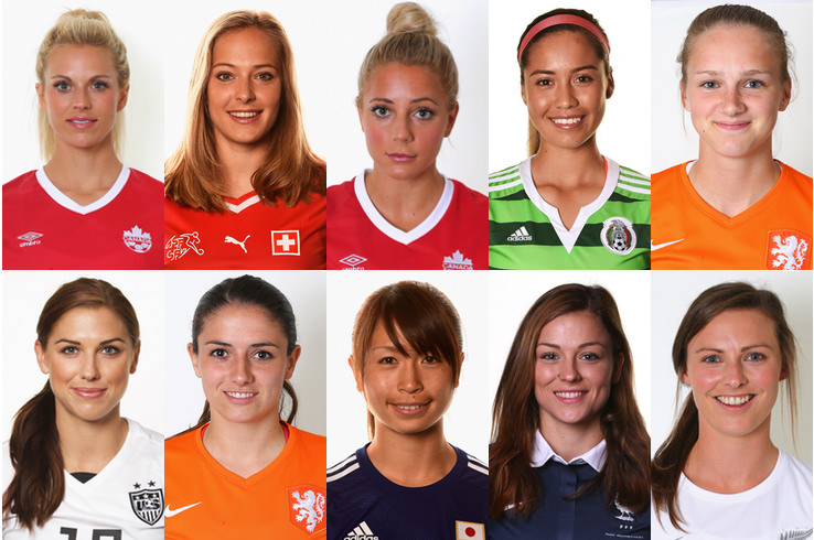 女子w杯の美女選手トップ10を格付け なでしこジャパンの選出は フットボールゾーン