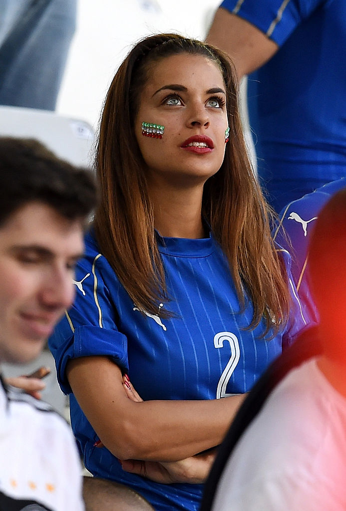 during the UEFA EURO 2016 quarter final match between Germany and Italy at Stade Matmut Atlantique on July 2, 2016 in Bordeaux, France.