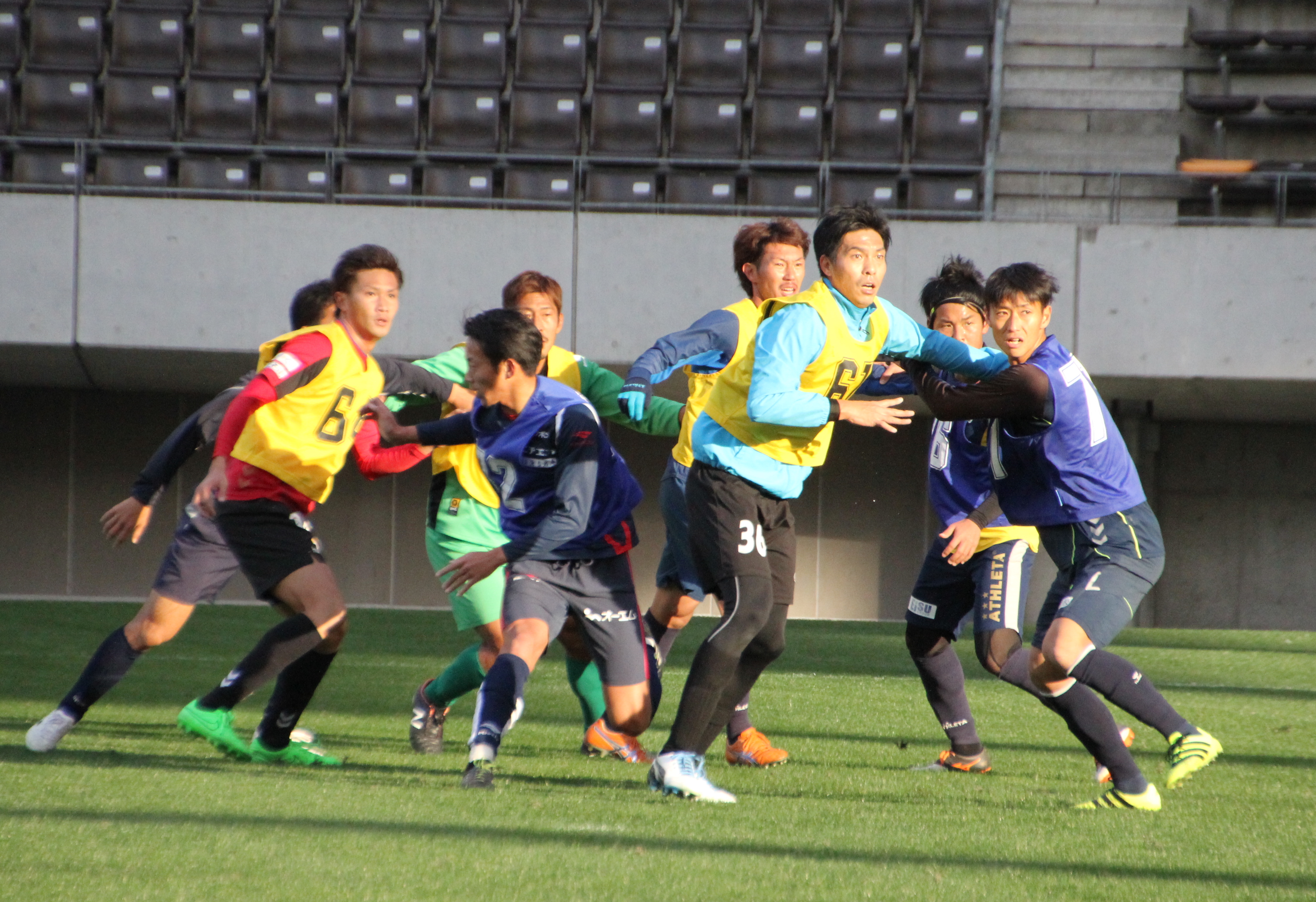 サッカー合同第1回トライアウトに55人が参加 小野や河合の助言を受けた札幌mf神田が3得点 Football Zone Web フットボールゾーンウェブ