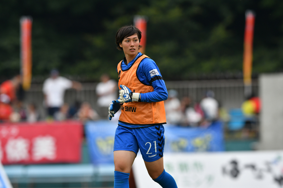 INAC神戸所属GKスタンボー華【写真：井上智博】