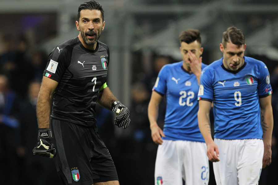 60年ぶりにW杯本大会への出場を逃したイタリア代表【写真：Getty Images】