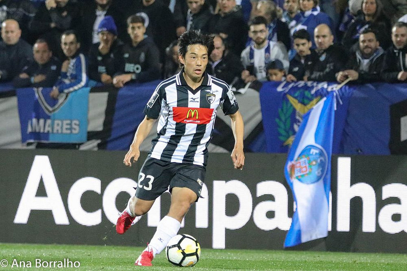 日本代表初招集の中島翔哉【写真：Ana Borralho/Portimonense】