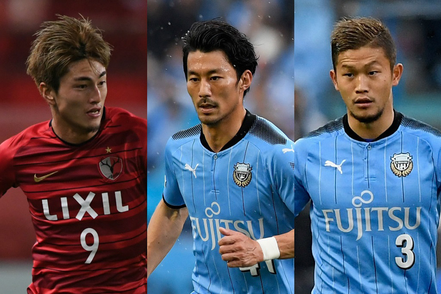 川崎DF奈良、鹿島FW鈴木の胸ぐら掴み激高 “当事者”家長も感情露わ【写真:Getty Images】