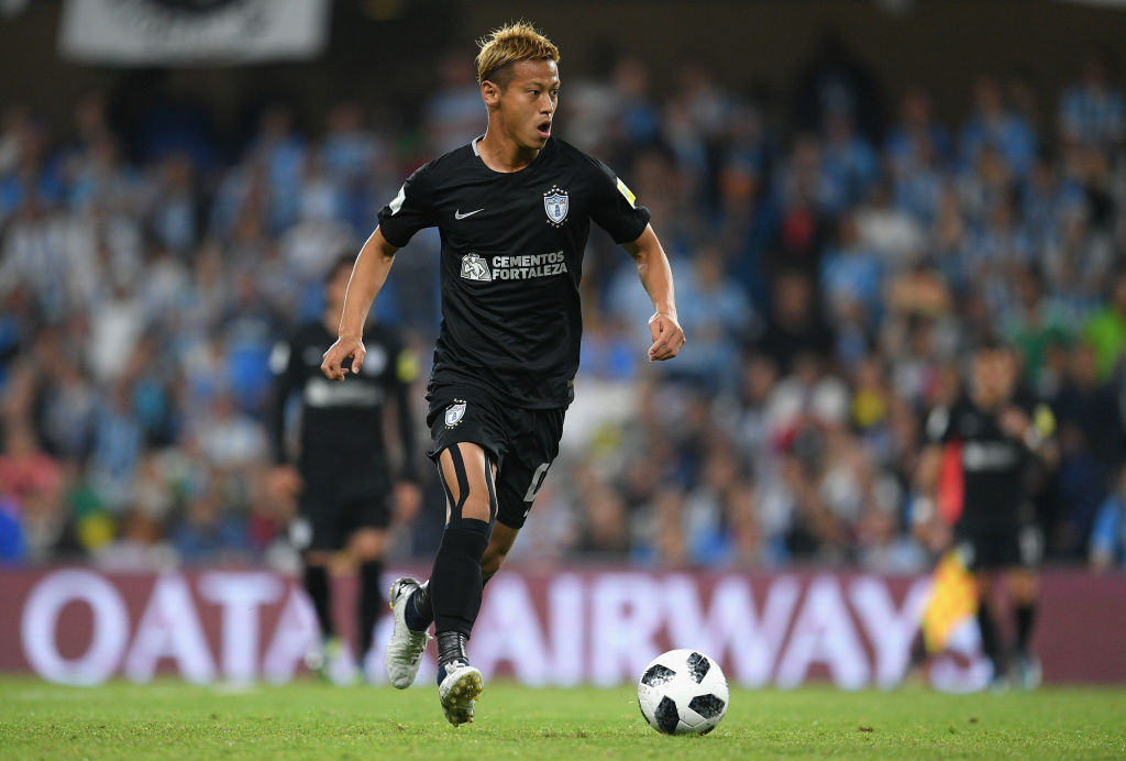 パチューカの日本代表FW本田圭佑【写真：Getty Images】