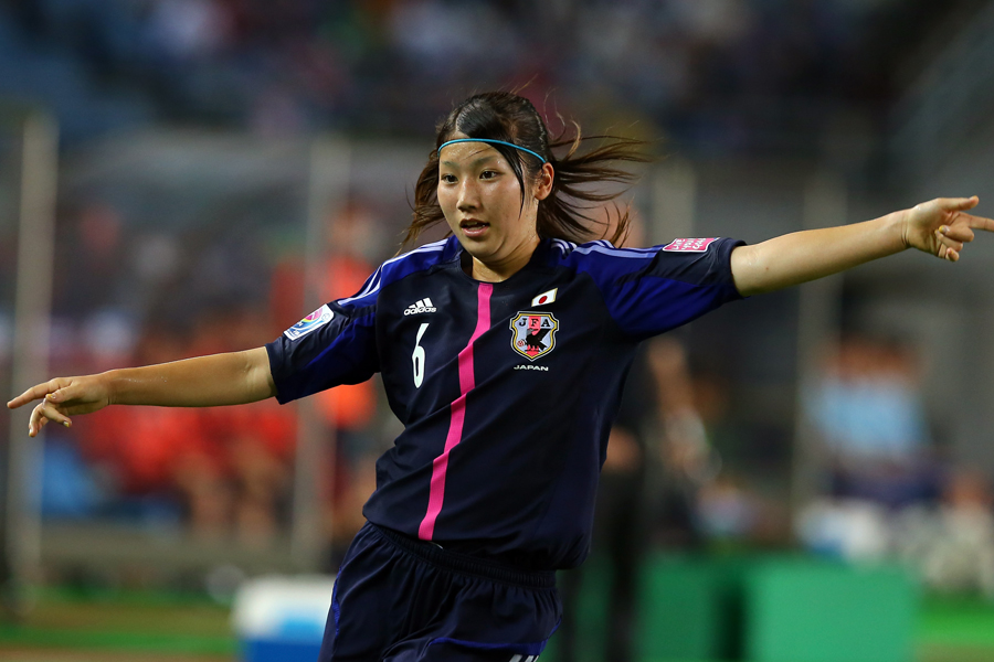 ヤングなでしこの人気がピークに達した12年U-20W杯でメンバー入りした仲田歩夢【写真:Getty Images】