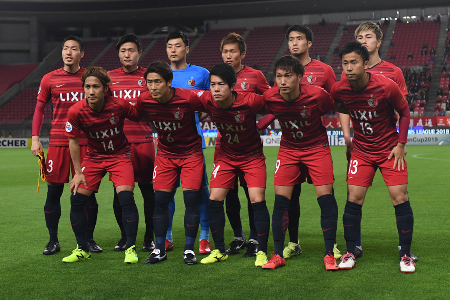 鹿島は、ACL上海上港戦にGK以外すべて日本人選手で臨む（写真は4月17日の水原三星戦）【写真：Getty Images】