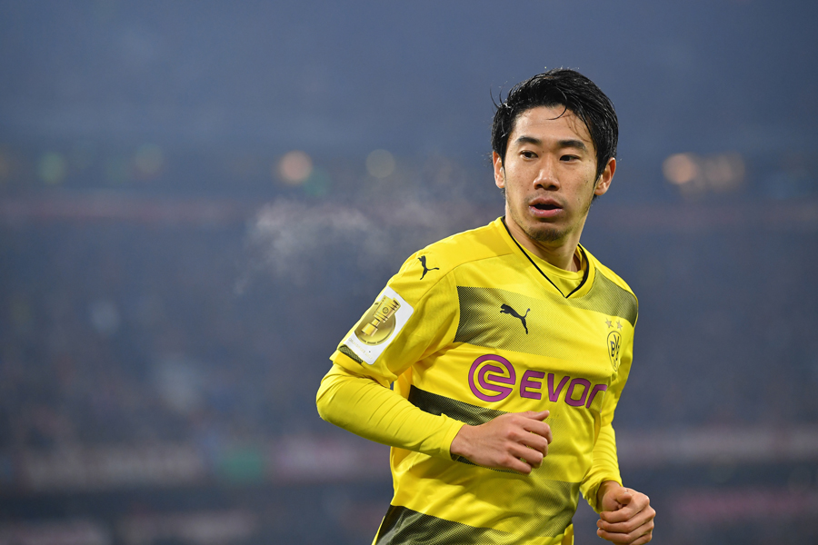 W杯メンバー入りが懸念される香川【写真：Getty Images】