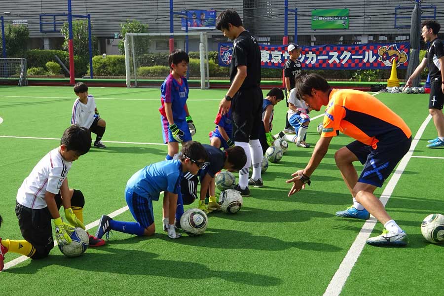 FC東京が「GKクリニック」を開催【写真：(C)F.C. TOKYO】