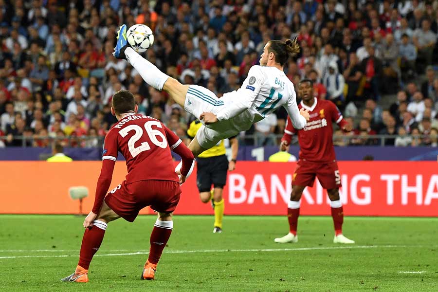 サッカー界震撼 ベイルの超絶オーバーヘッド弾を名手も絶賛 今まで見た最高のゴール フットボールゾーン