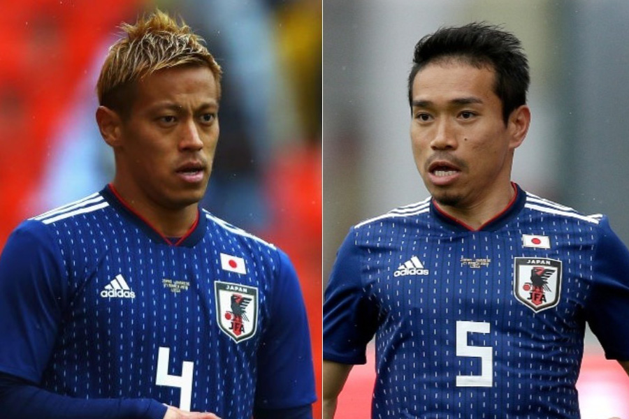 長友&本田の元セリエAコンビにイタリアメディアも注目している【写真:Getty Images】