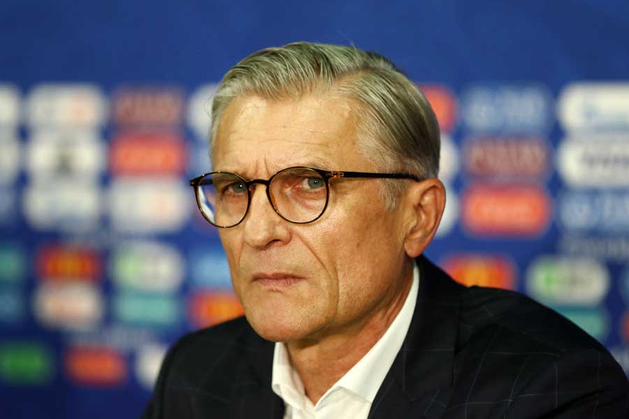 ポーランドのナワルカ監督【写真:Getty Images】