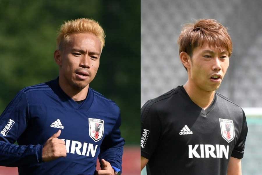 (左から)長友佑都、東口順昭【写真:Getty Images】