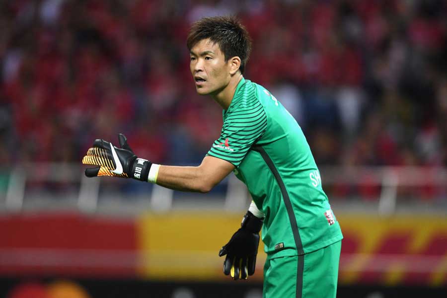 浦和GK西川は、甲府戦の“空白のセットプレー”に苦言を呈している【写真：Getty Images】