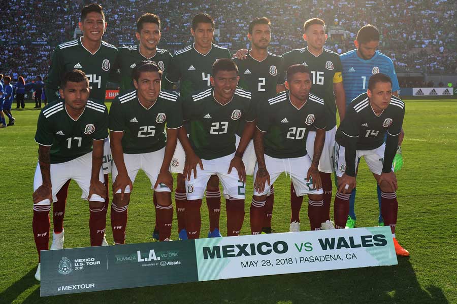 メキシコ代表が、ロシアW杯を前にスキャンダルに揺れている【写真：Getty Images】