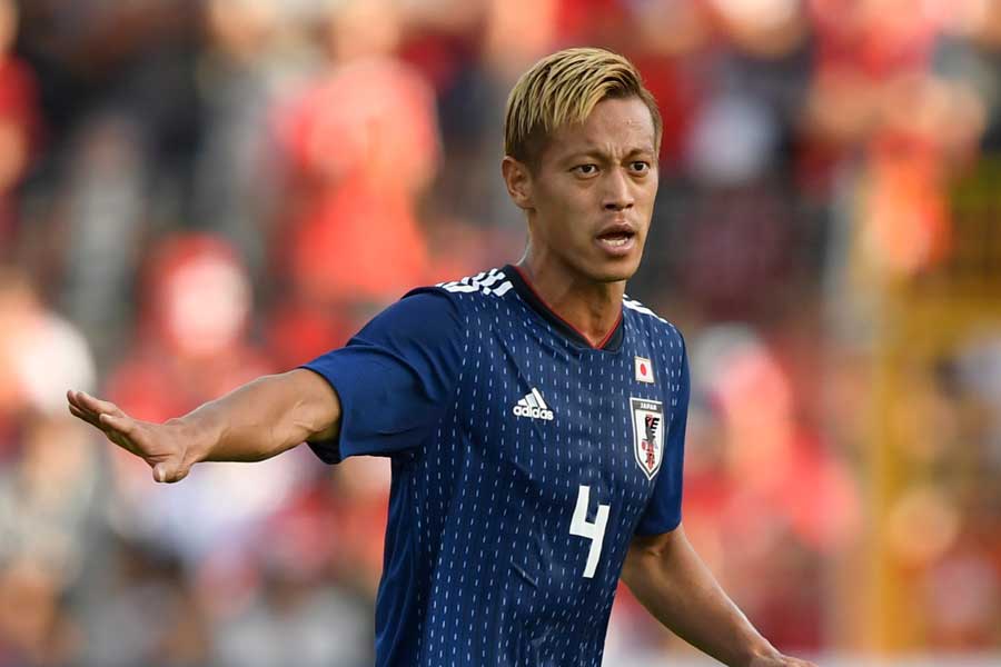 自身三度目のW杯を迎える本田【写真：Getty Images】