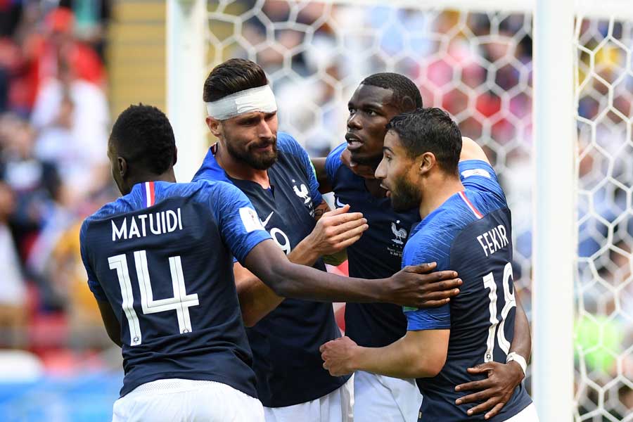 フランスが Var ゴールラインテクノロジー で2得点 豪州に苦戦も2 1白星発進 フットボールゾーン