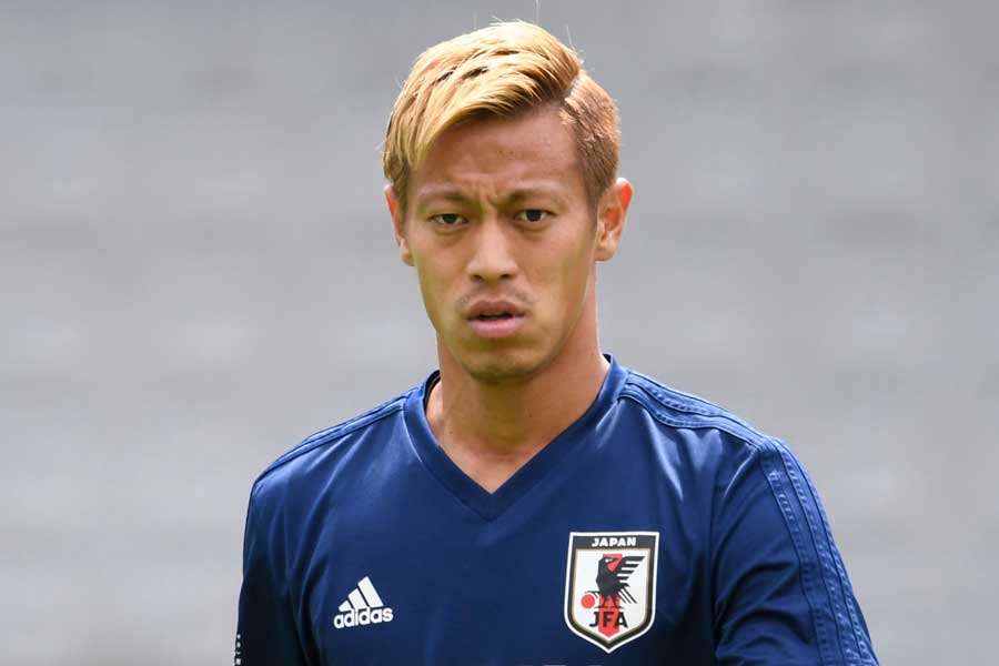 自身三度目のW杯を迎える本田【写真：Getty Images】