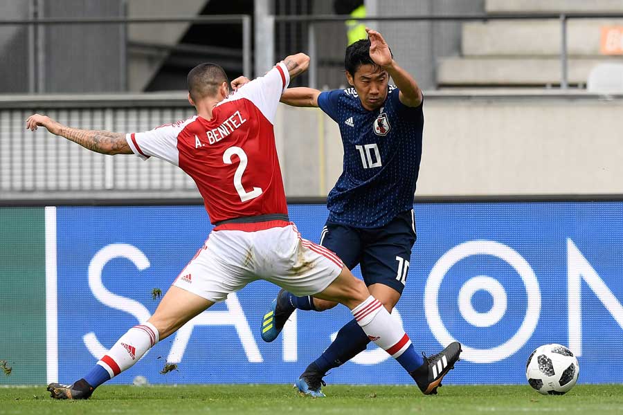 パラグアイ戦のように“気持ちよく”プレーできるかが大事だと駒野は話す【写真：Getty Images】