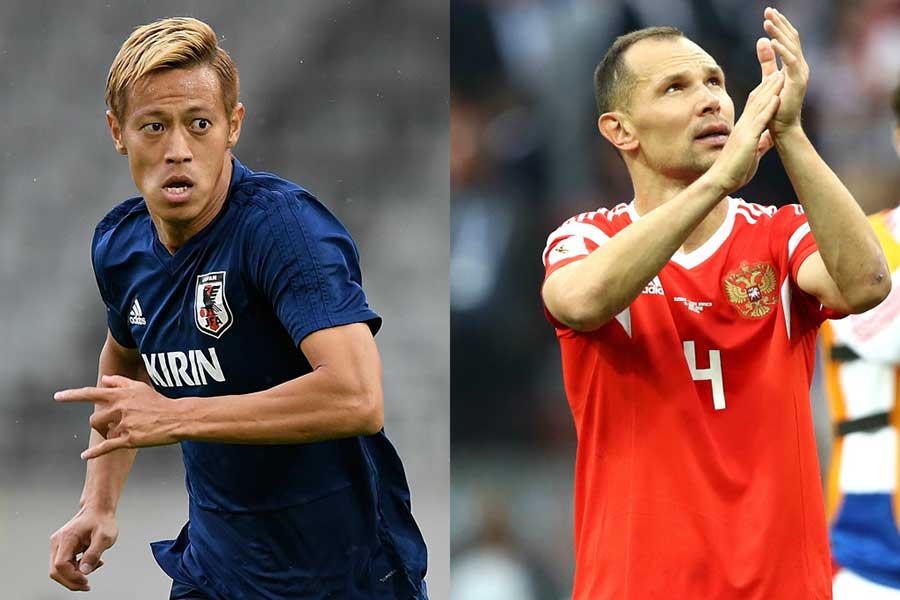 彼は偉大なプロフェッショナル 本田圭佑が絶賛 ロシアw杯出場の選手とは フットボールゾーン