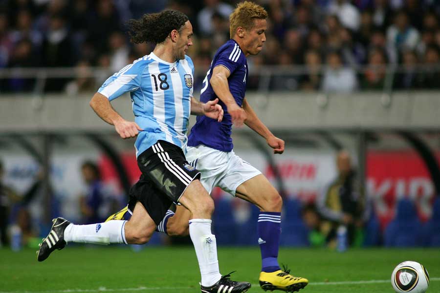 パラグアイ戦は2010年10月のアルゼンチン戦以来となる南米勢からの勝利となった【写真：Getty Images】