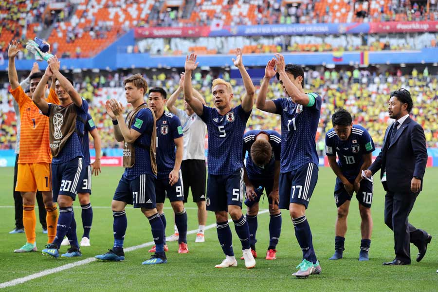 日本がw杯史を塗り替えた コロンビア戦 大金星 はアジア勢にとっても 対南米 初勝利 フットボールゾーン