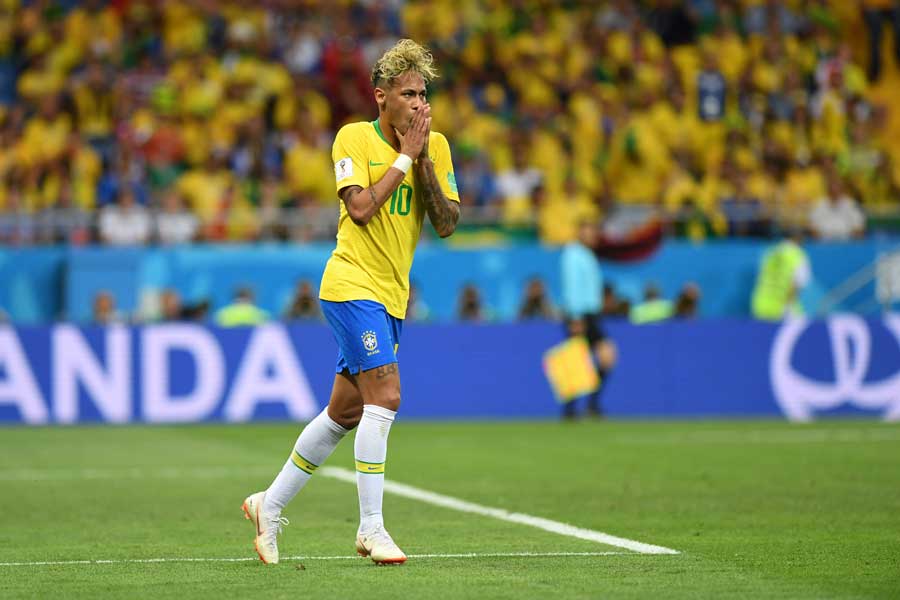第2戦のコスタリカ戦以降はネイマールのコンディション次第か【写真：Getty Images】