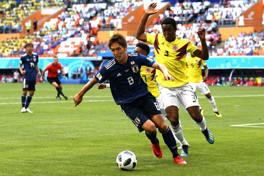 原口は初めてのW杯でプレッシャーを感じていたと明かした【写真：Getty Images】