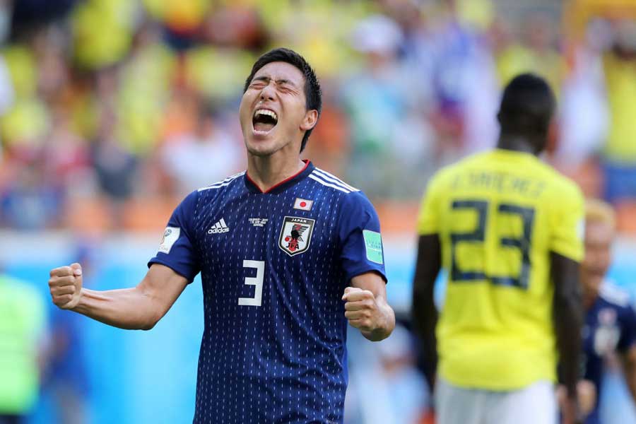 昌子がボール奪取＆カウンターの起点に【写真：Getty Images】