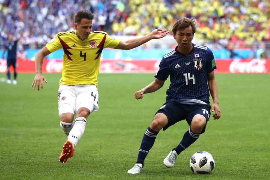 攻撃チャレンジで際立つ数値を残した乾【写真：Getty Images】