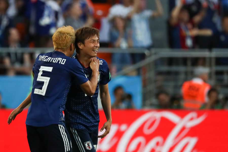 乾のW杯初ゴールを新天地ベティスの地元紙が称賛している【写真：AP】