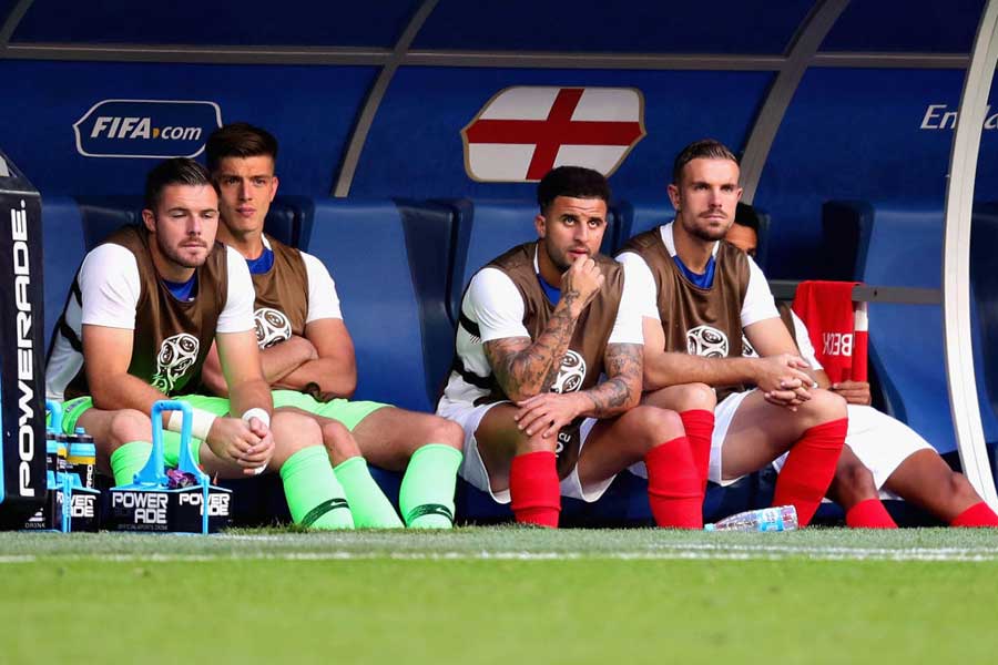 さらにモウリーニョ監督は、（一番左）ジャック・バトランドや（左から二番目）ニック・ポープを起用すべきだったと述べている【写真：Getty Images】