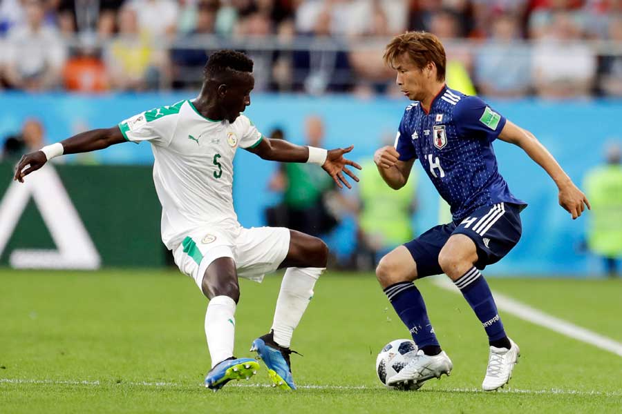 今大会躍動する乾を特に警戒しているようだ【写真：AP】