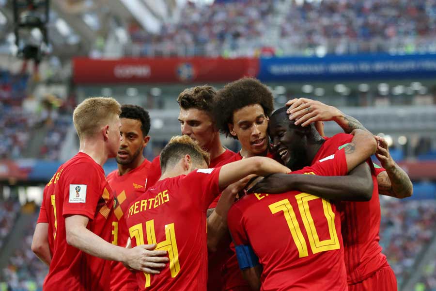厚い信頼で結ばれた“赤い悪魔”がW杯初制覇に向けて邁進している【写真：Getty Images】