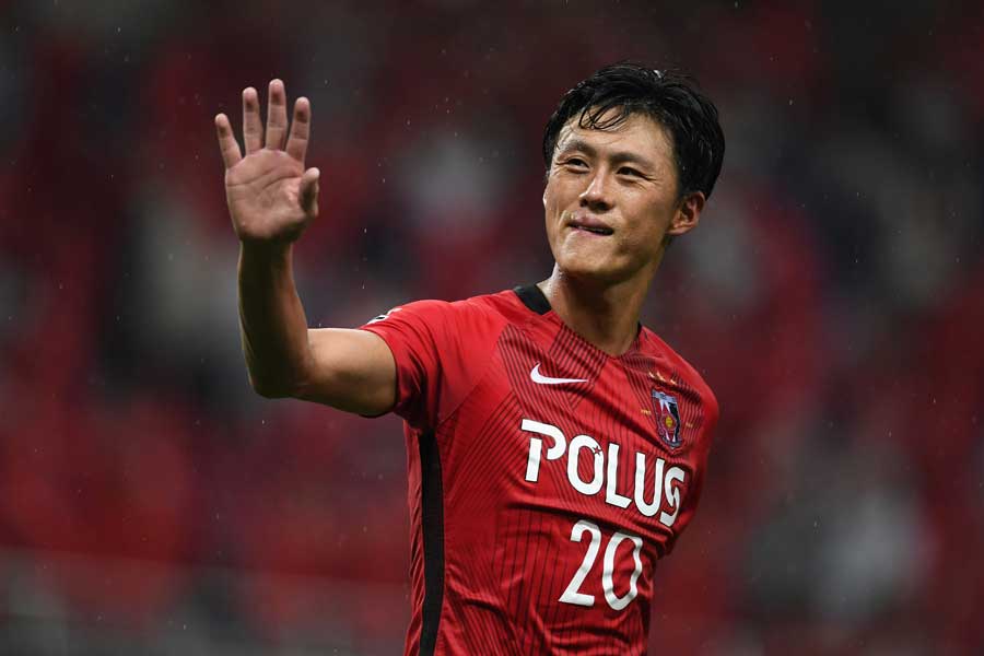 浦和レッズのFW李忠成【写真:Getty Images】