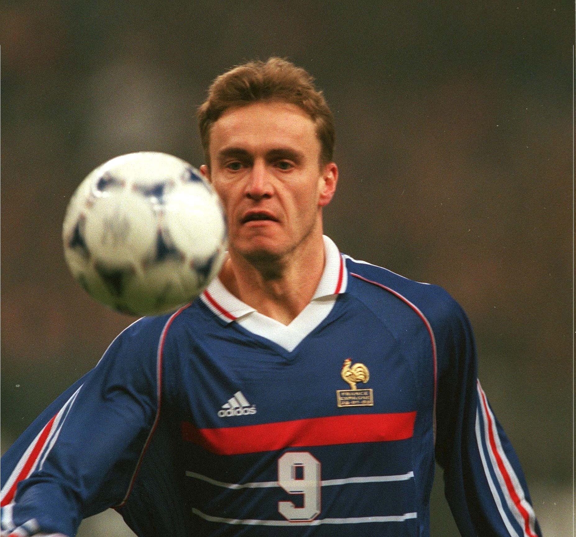 1998年フランスW杯で、同国の初優勝に貢献したステファン・ギバルシュ【写真：Getty Images】
