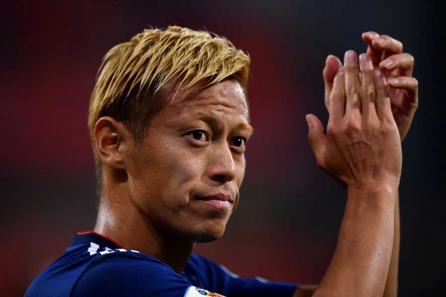 本田は今回のW杯を通じて、新たな感情が芽生えたと吐露している【写真：Getty Images】