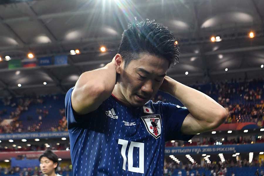 日本の“10番”香川、W杯で躍動する姿はこれで見納めになってしまうのだろうか【写真:Getty Images】