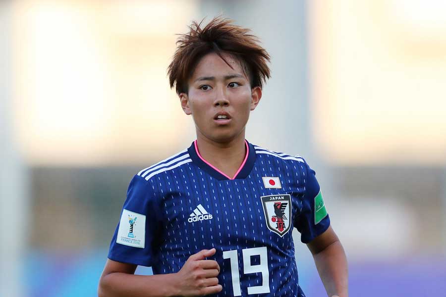 U-20女子日本代表のFW植木理子【写真：Getty Images】