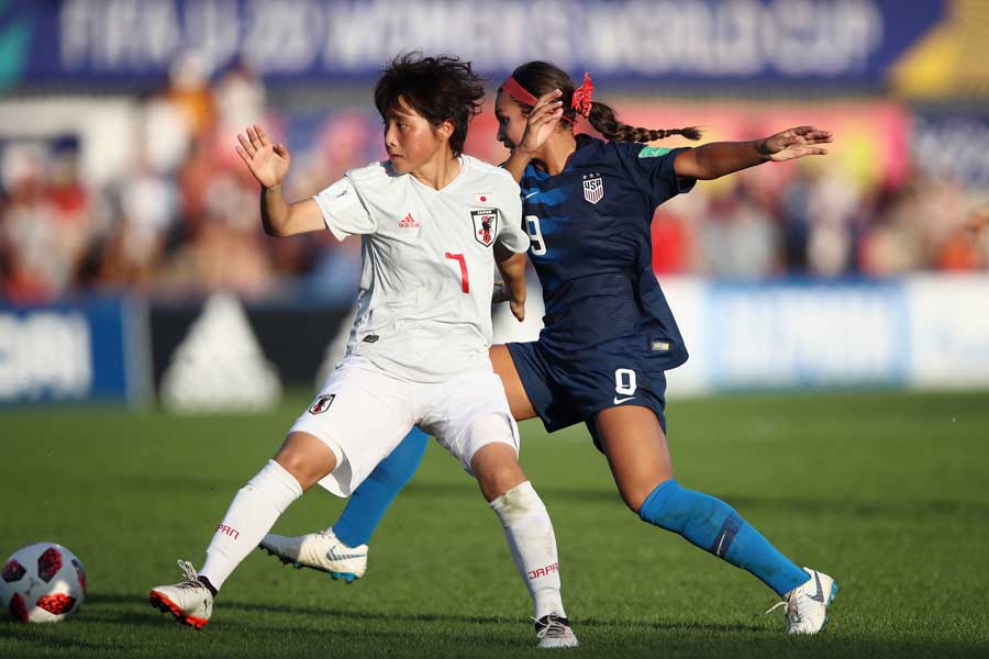 U-20女子日本代表のMF林穂之香【写真：Getty Images】