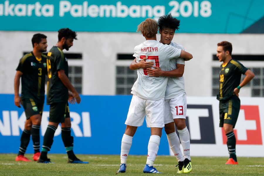 U-21日本代表がアジア大会連勝でGL最終節へ【写真：AP】