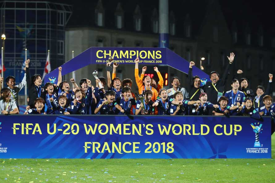 U-20女子ワールドカップで優勝した“ヤングなでしこ”【写真：Getty Images】