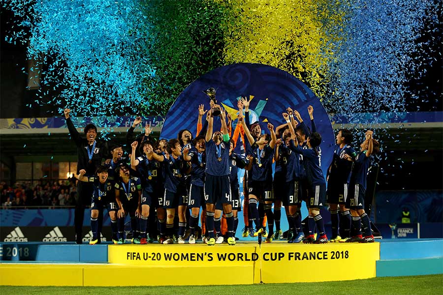 U-20女子W杯初優勝を飾ったヤングなでしこ【写真：Getty Images】