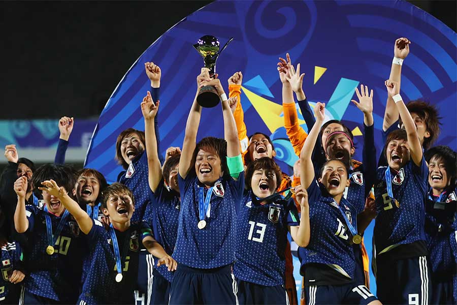 U-20女子W杯初優勝を飾ったヤングなでしこ【写真：Getty Images】