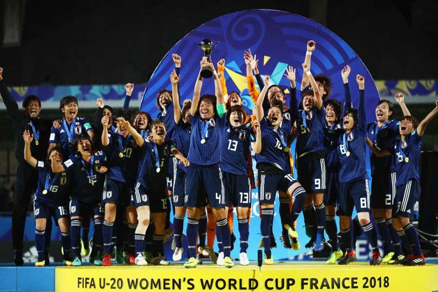 U-20日本女子代表は、U-20女子ワールドカップ初優勝を飾った【写真：Getty Images】