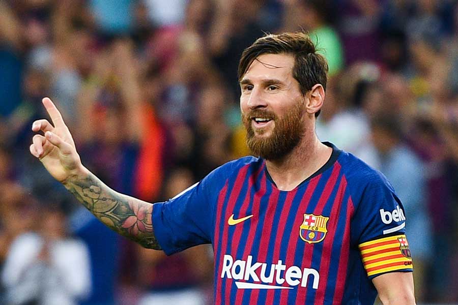バルセロナのFWリオネル・メッシ【写真:Getty Images】