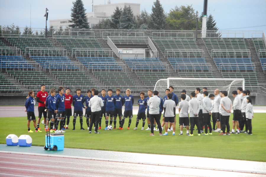 6日に北海道胆振地方を震源とする地震が発生した【写真：Football ZONE web】