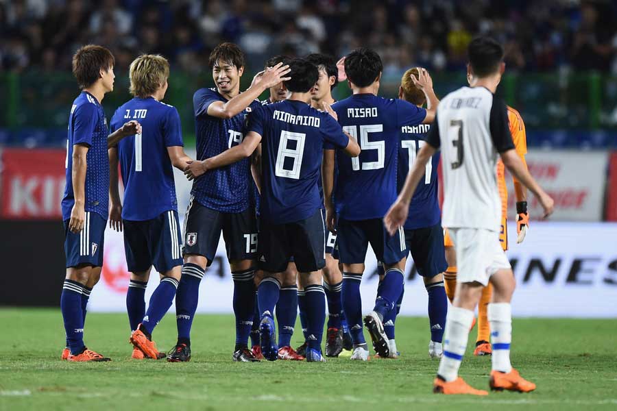 日本代表はコスタリカに3-0で快勝した【写真：Getty Images】