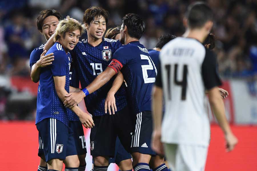日本はコスタリカ相手に3-０で快勝した【写真：Getty Images】