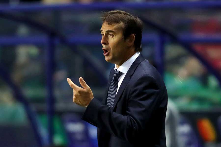 レアルを率いるフレン・ロペテギ監督【写真：Getty Images】